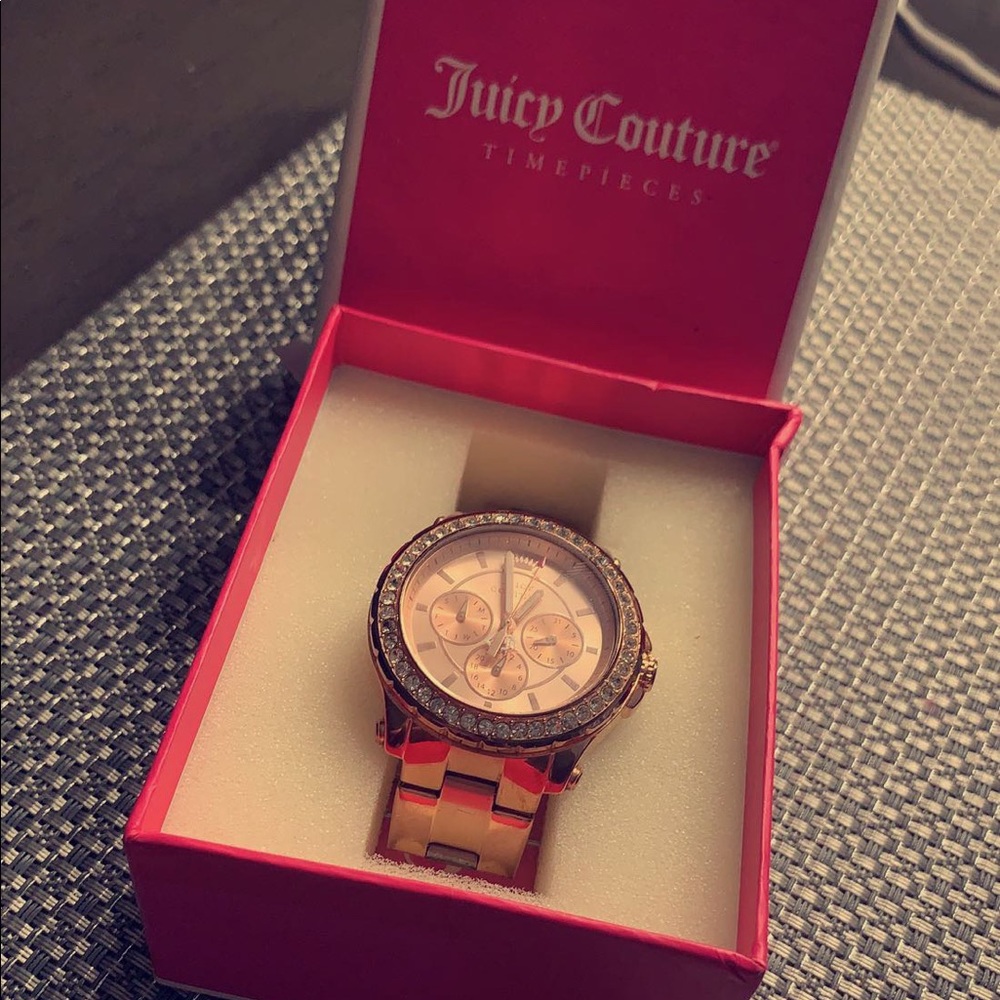 Juicy couture watch and Swarovski bracelet 🤩